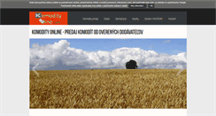 Desktop Screenshot of komodityonline.com